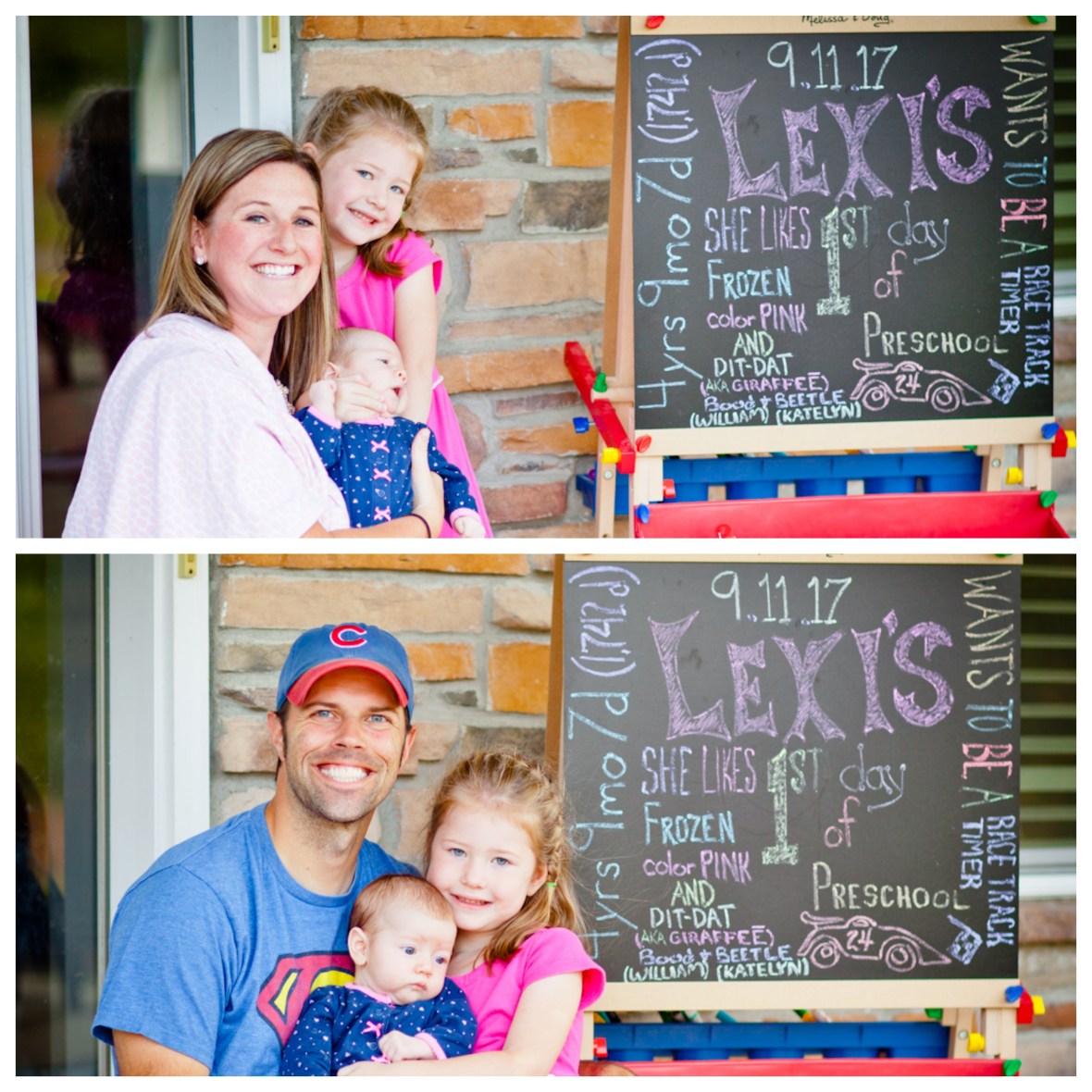 Lexis 1st day of preschool