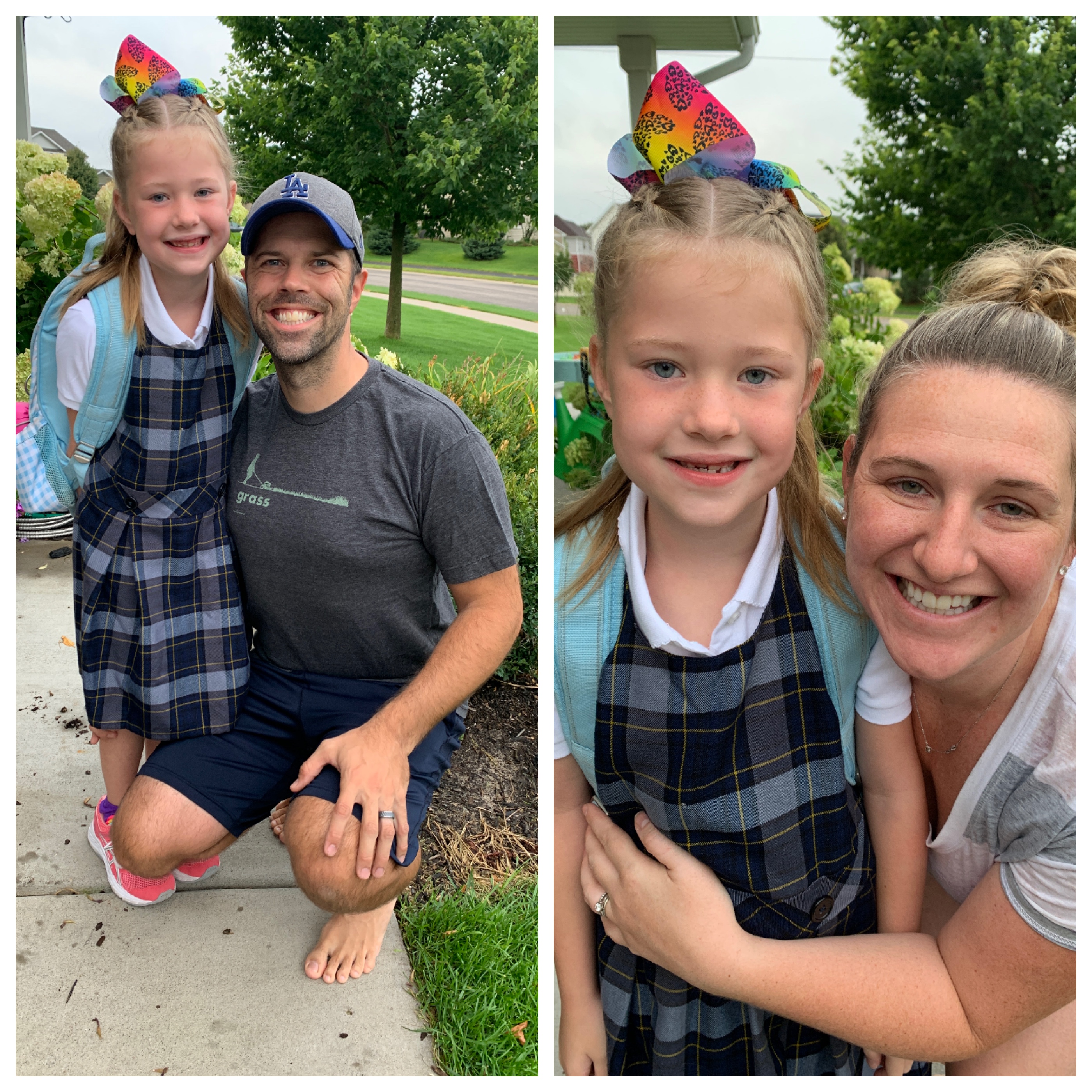 lexi 1st day of 1st grade